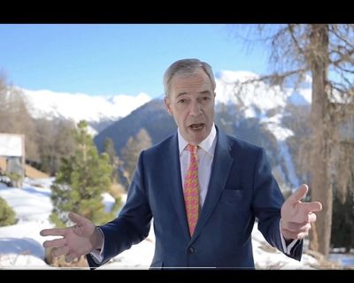 Nigel Farage’s trip to Davos hosted and paid for by family trust of billionaire