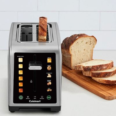 This revolutionary toaster has a full toast shade menu, so you can pick out your perfect toastiness level – forget burnt bagels forever