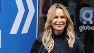Amanda Holden’s tartan skirt and wool coat combination channelled ‘The Traitors’ in the chicest way