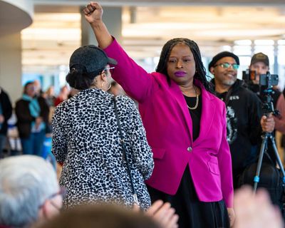 Women arrested over anti-ICE church protest in St Paul freed from detention
