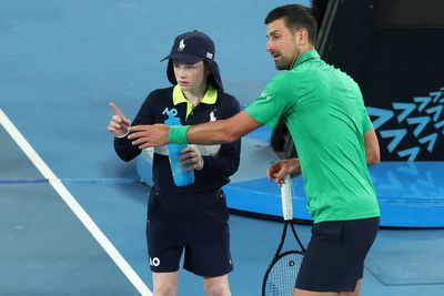 Novak Djokovic sorry for almost hitting ball girl at Australian Open: ‘I was lucky’
