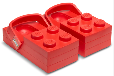 ‘Hideous’: Lego fans perplexed over launch of $199 wearable brick clogs in collaboration with Crocs
