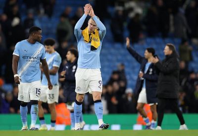 Man City 2-0 Wolves: Erling Haaland benched but City back to winning ways
