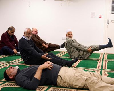 Pilates after prayers: men’s classes in Bradford mosques offer fitness and friendship