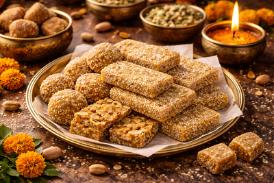 Jaggery Gajak: Health Benefits and Recipe