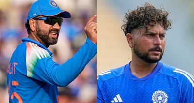 “Chup Chaap Apna Ball Dal”: Rohit Praises Tilak Varma, Gives Fun Advice to Kuldeep Yadav
