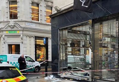 Two men charged over high-value ram raid at Yves St Laurent on London’s Bond Street
