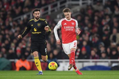 Arsenal player ratings vs Manchester United: Martin Zubimendi error costly as Martin Odegaard anonymous