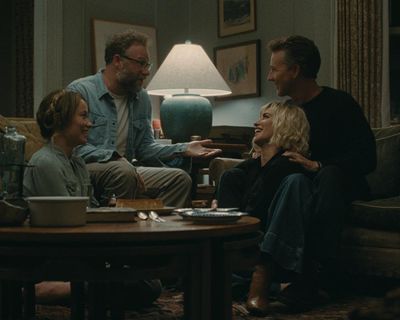 The Invite review – A-list ensemble electrify hilarious couples night gone wrong comedy