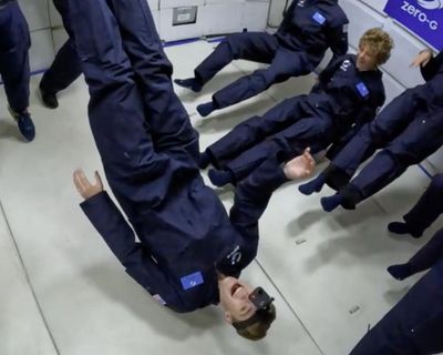 Mission to Space With Francis Bourgeois review – did we really need to see him be sick in zero gravity?