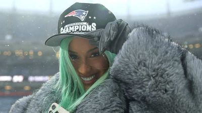 Cardi B Was Every Patriots Fan Celebrating Big Win vs. Broncos, Super Bowl LX Berth