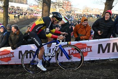 'It was my own fault' - Thibau Nys expresses frustration and disappointment after a tactical mistake costs him a podium spot at cyclo-cross World Cup in Hoogerheide