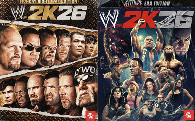 WWE 2K26 Covers Revealed - Full Reveal on January 30