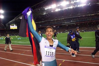 Olympic 400m champion and Indigenous campaigner Cathy Freeman receives Australia's highest honor