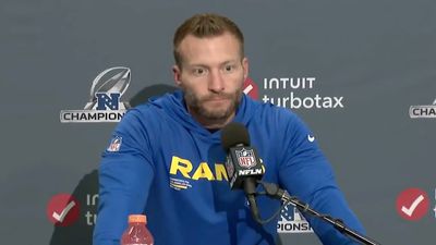 Sean McVay Had Fiery Response to Question on Matthew Stafford's Rams Future