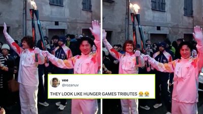 The Heated Rivalry Boys Are Officially Olympic Torchbearers & Fans Are Frothing It