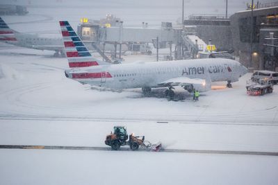 All the London Heathrow flights cancelled as 'historic' winter storm hits US