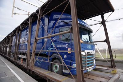 First electric truck uses Channel Tunnel in milestone for zero-emission freight