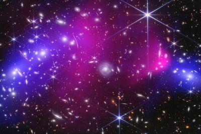 Mysterious dark matter may be better understood through a new map of far-off galaxies