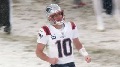 Mics Caught Drake Maye’s Fired-Up Reaction to Game-Winning First Down