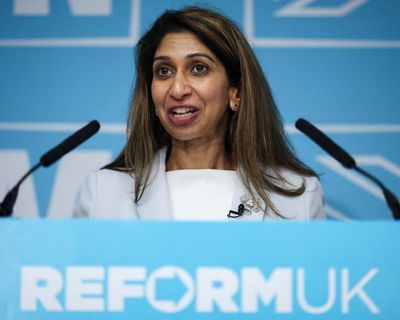 Tories say mental health claim about Suella Braverman was ‘sent out in error’