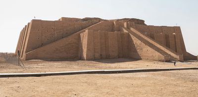 In ancient Mesopotamia, what was a ziggurat?
