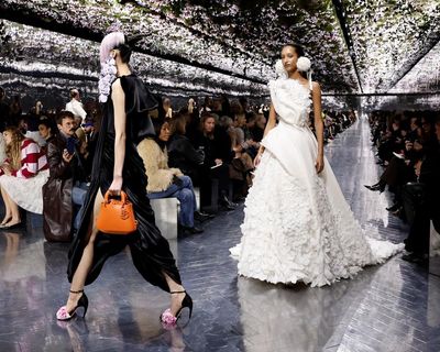 Jonathan Anderson leans into Dior’s dramatic backstory for couture show