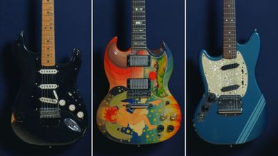 “Jim Irsay was so proud of having acquired this guitar. It was like the jewel in the crown of his collection”: Getting up-close with a $10m trio of guitars once wielded by Kurt Cobain, Eric Clapton and David Gilmour