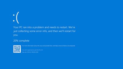 Microsoft reports 'an issue in which devices are failing to boot' after downloading the latest update