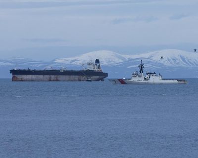 Wife of oil tanker captain captured by US in North Sea starts legal action to free him