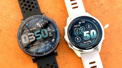 I walked 5,500 steps with the Garmin Forerunner 570 vs Amazfit Active Max — and it's not even close