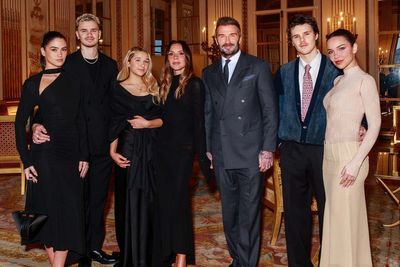 David and Victoria Beckham put on united front with all but one of their children amid Brooklyn feud