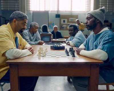 Frank & Louis review – moving drama of dementia and caregiving in prison