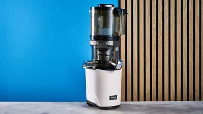 I've been testing this hands-free slow juicer — and getting my 5-a-day fix just got tastier