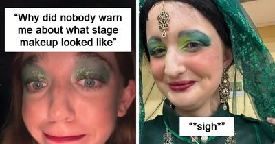 59 Times Stage Makeup Looks Magical On Stage And Mildly Cursed In Real Life