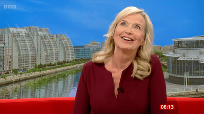 Carol Kirkwood fights back tears on BBC Breakfast as weather presenter quits after 25 years