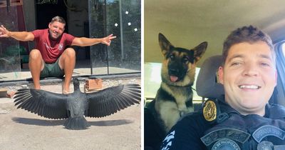 Zico The Vulture And Russo Adestrador Show What Trust Can Look Like Between Humans And Animals (23 Pics)