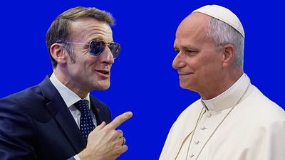 Did the pope really snub Emmanuel Macron over Notre-Dame's windows?