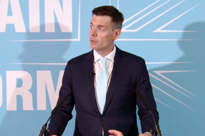 Matt Goodwin: GB News presenter who ate page of his book after wrong election prediction unveiled as Reform candidate