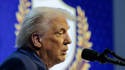 Donald Trump finally addresses why his eyes keep closing during Cabinet meetings — and, of course, he swears he’s not napping on the job