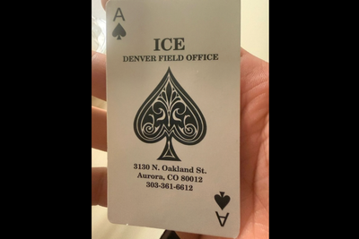 Advocacy group claims ‘Ace of Spades’ playing cards found in vehicles of people removed by ICE