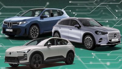 Here’s How The Volvo EX60 Stacks Up Against The BMW iX3 And Mercedes GLC EV