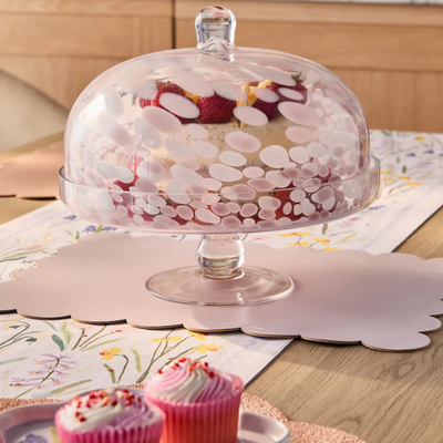 This stunning confetti glass cake stand from Next is finally back in stock – be quick, you don’t want to miss it again