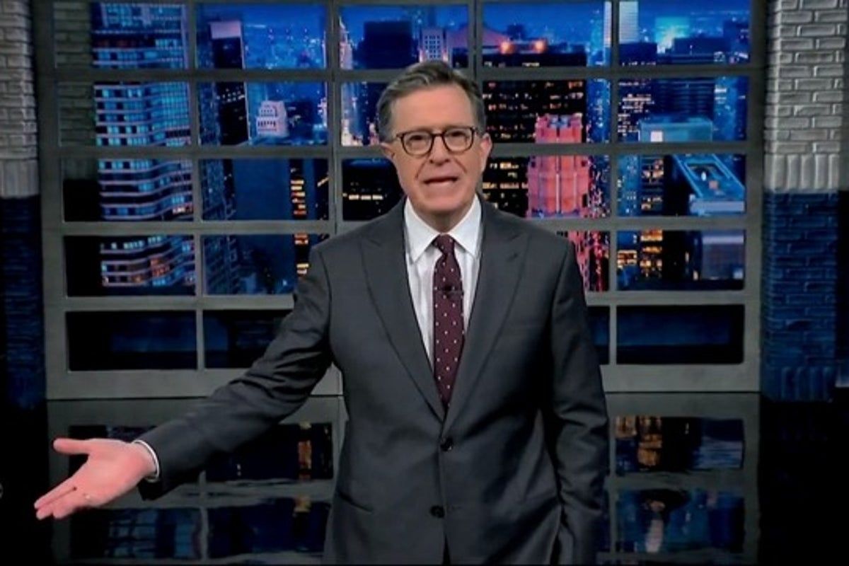 Stephen Colbert reveals date of final Late Show…