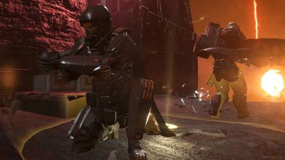 Helldivers 2's next premium Warbond comes with a reloadable, exploding hammer, but what's got fans' attention is Arrowhead's tease of a returning faction from the original game