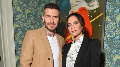 Victoria and David Beckham's Living Room Exudes Elegance With Modern Art, White Curtains, and a Classic Lamp – It's a Masterclass in Evergreen Style