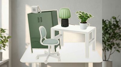 IKEA home office trends for 2026: freshen up your workspace with sage green and crisp white — from just $5