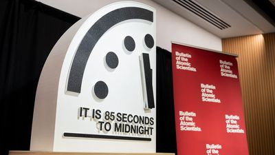 'Doomsday Clock' ticks 4 seconds closer to midnight as unregulated AI and 'mirror life' threaten humanity