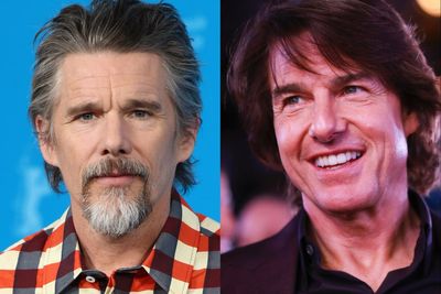 Ethan Hawke says he’s ‘angry’ with stunt precedent set by Tom Cruise