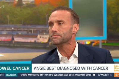 Calum Best says mother Angie found cancer ‘quite late’ in tearful update